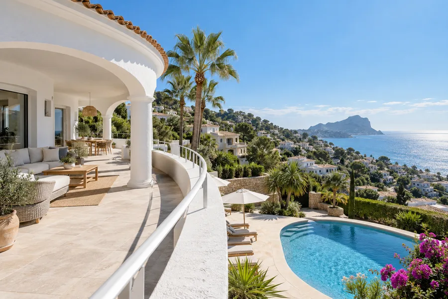 Villa met zwembad aan de Costa Blanca